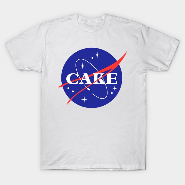 SPACECAKE (NASA) T-Shirt by SIMPLICITEE